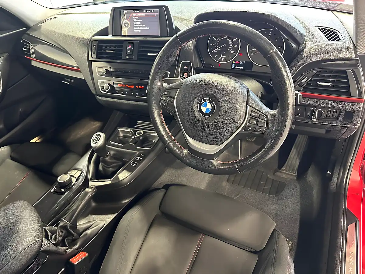 Used 2012 BMW 1 Series Sport Red - Interior and Exterior details 9