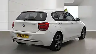 Used 2012 BMW 1 Series Sport White - Interior and Exterior details 4