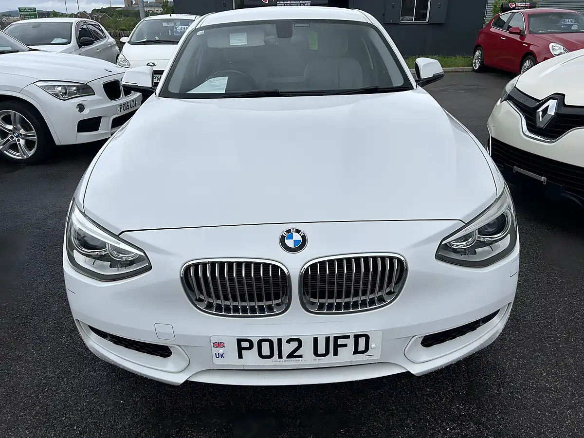 Used 2012 BMW 1 Series White - Interior and Exterior details 2