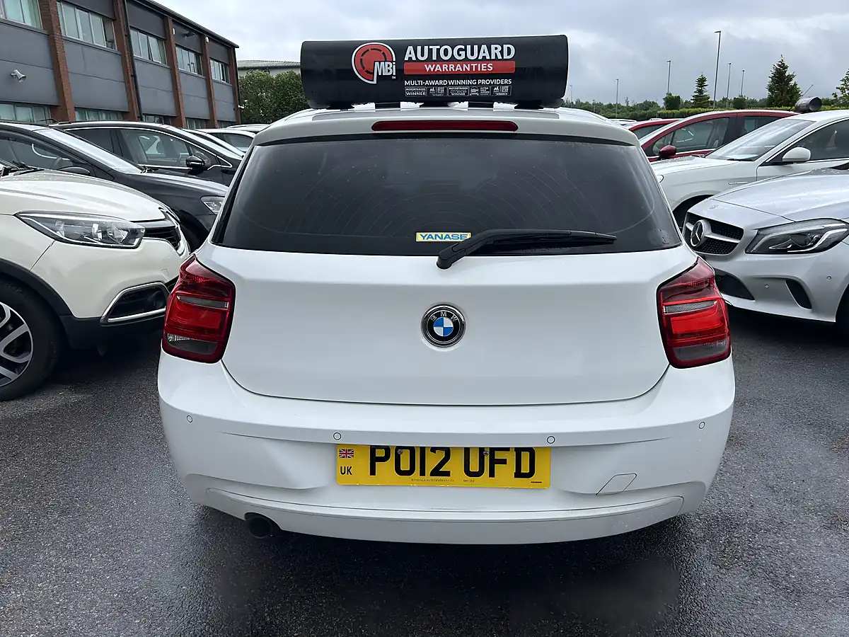 Used 2012 BMW 1 Series White - Interior and Exterior details 8