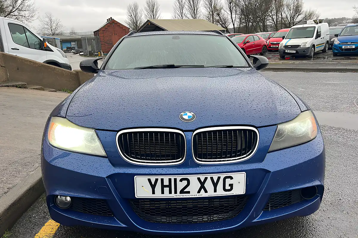 Used 2012 BMW 3 Series M Sport Blue - Interior and Exterior details 2