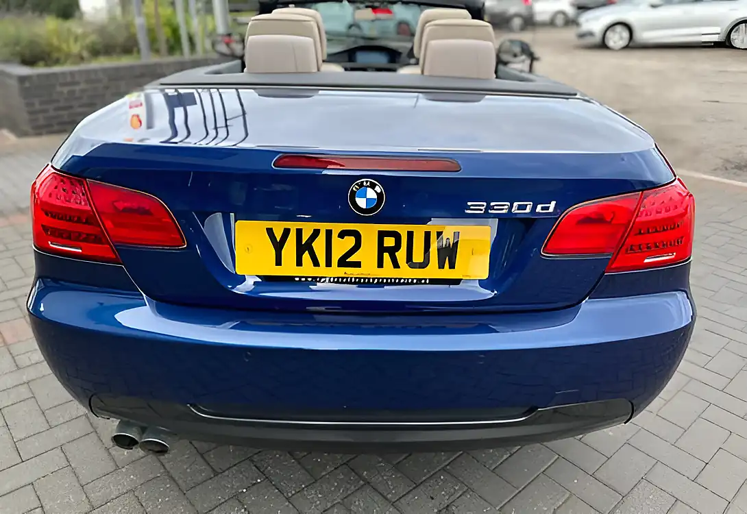 Used 2012 BMW 3 Series M Sport Le Mans Blue - Interior and Exterior details 11