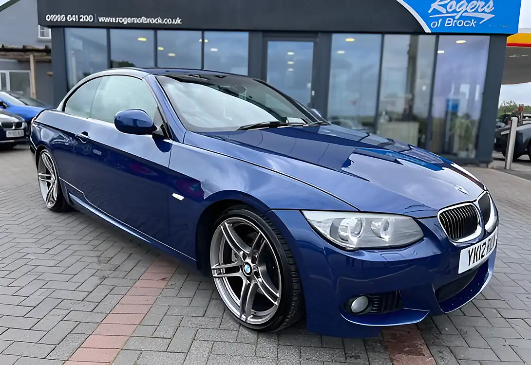 Used 2012 BMW 3 Series M Sport Le Mans Blue - Interior and Exterior details 4