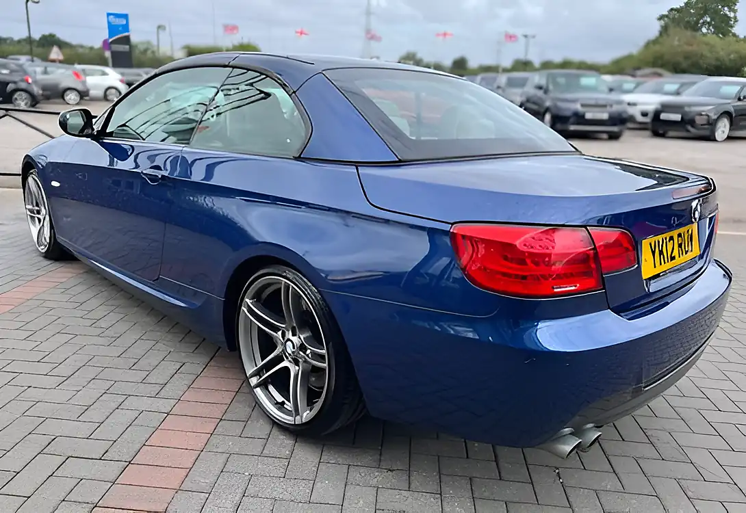Used 2012 BMW 3 Series M Sport Le Mans Blue - Interior and Exterior details 8