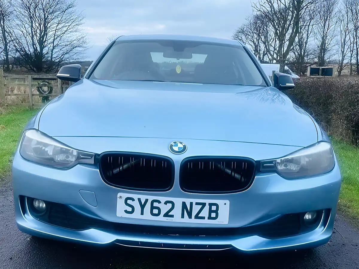 Used 2012 BMW 3 Series Sport Blue - Front View