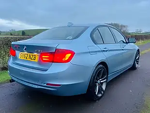 Used 2012 BMW 3 Series Sport Blue - Interior and Exterior details 7