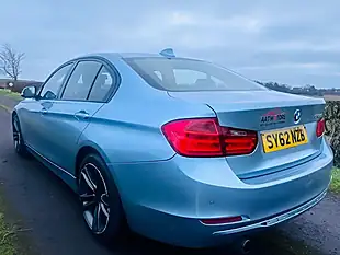Used 2012 BMW 3 Series Sport Blue - Interior and Exterior details 8