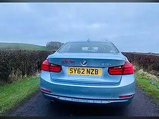 Used 2012 BMW 3 Series Sport Blue - Interior and Exterior details 9