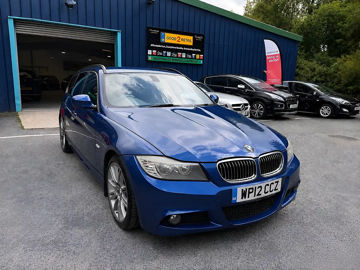 Used 2012 BMW 3 Series Sport Plus Edition Blue - Interior and Exterior details 4