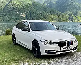 Used 2012 BMW 3er Sport White - Interior and Exterior details 2