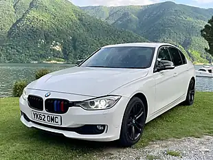 Used 2012 BMW 3er Sport White - Interior and Exterior details 4