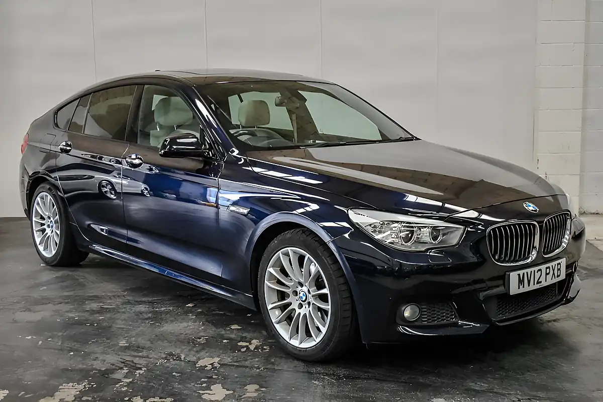 Used 2012 BMW 5 Series Gran Turismo M Sport GT Black - Front View