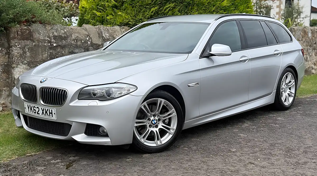 Used 2012 BMW 5 Series M Sport Silver - Front View