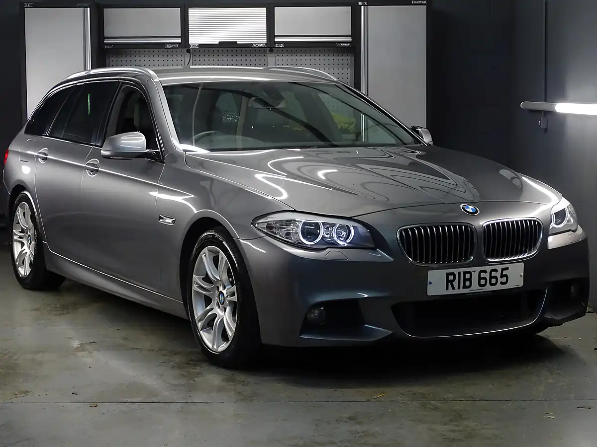 Used 2012 BMW 5 Series M Sport Touring Space Grey - Front View
