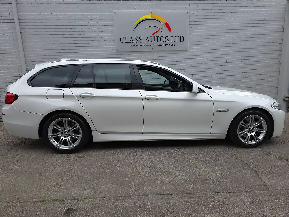 Used 2012 BMW 5 Series M Sport Touring White - Interior and Exterior details 10