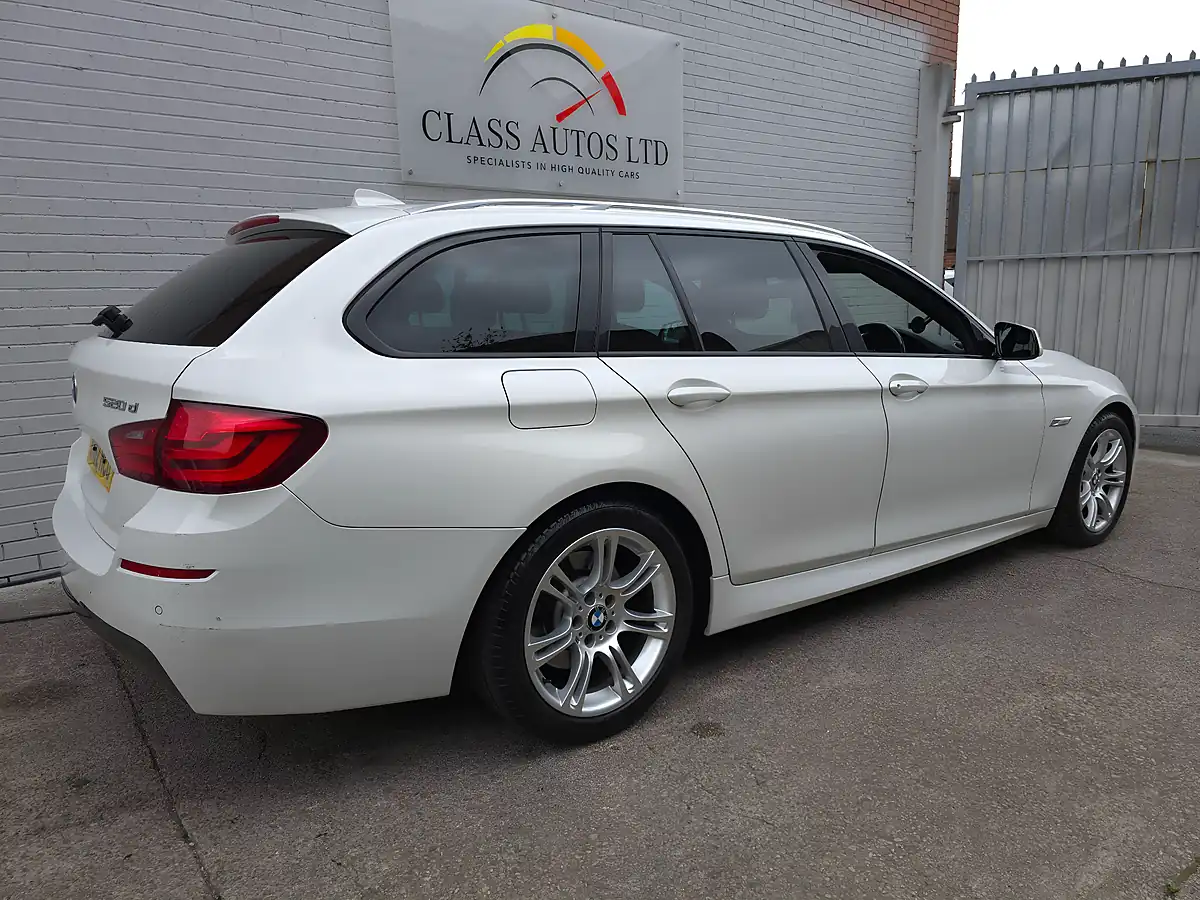 Used 2012 BMW 5 Series M Sport Touring White - Interior and Exterior details 11