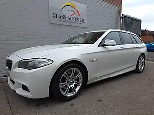 Used 2012 BMW 5 Series M Sport Touring White - Interior and Exterior details 7