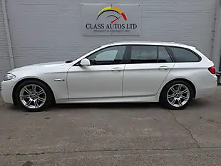 Used 2012 BMW 5 Series M Sport Touring White - Interior and Exterior details 8