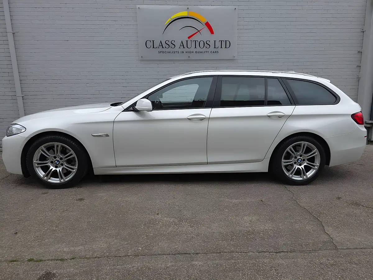 Used 2012 BMW 5 Series M Sport Touring White - Interior and Exterior details 8