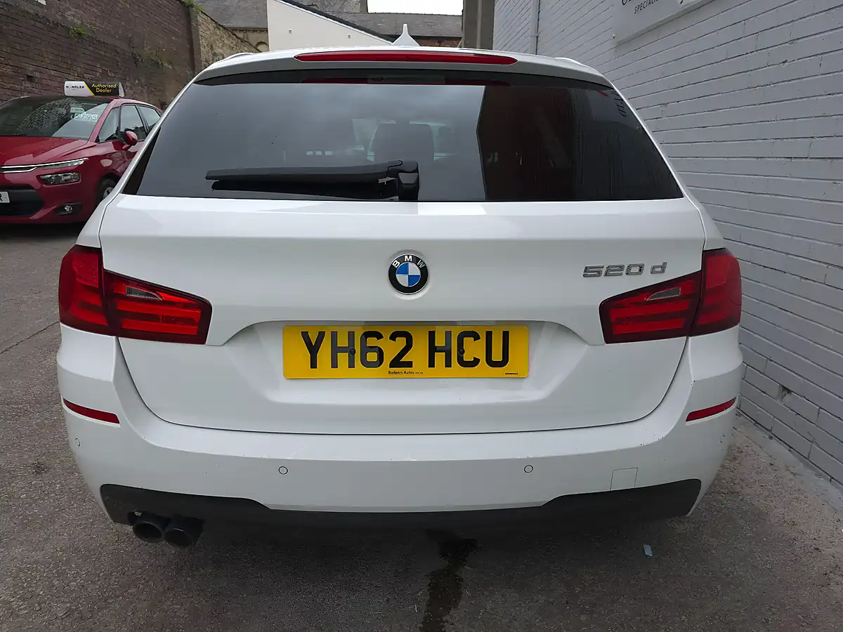 Used 2012 BMW 5 Series M Sport Touring White - Interior and Exterior details 9