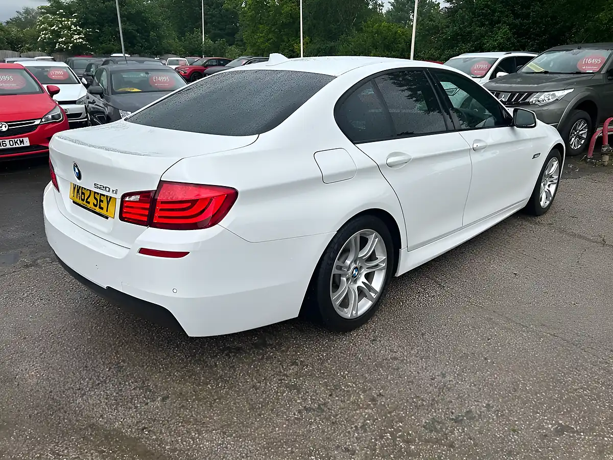 Used 2012 BMW 5 Series M Sport White - Interior and Exterior details 3