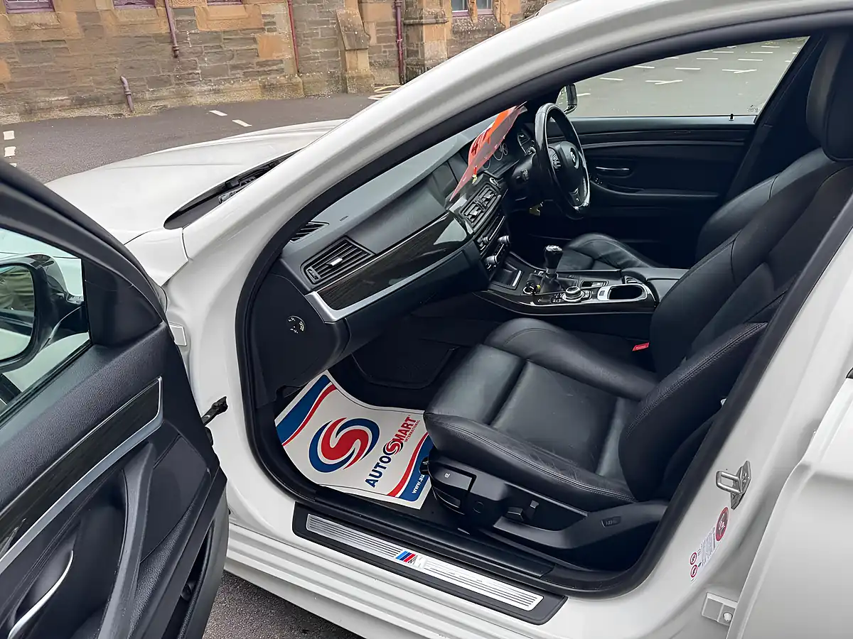 Used 2012 BMW 5 Series M Sport White - Interior and Exterior details 11