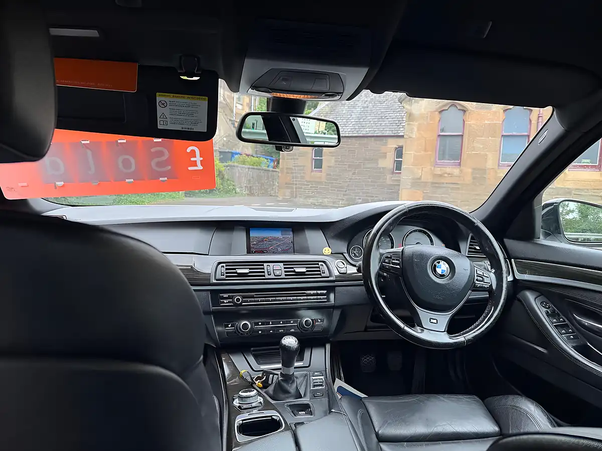 Used 2012 BMW 5 Series M Sport White - Interior and Exterior details 13