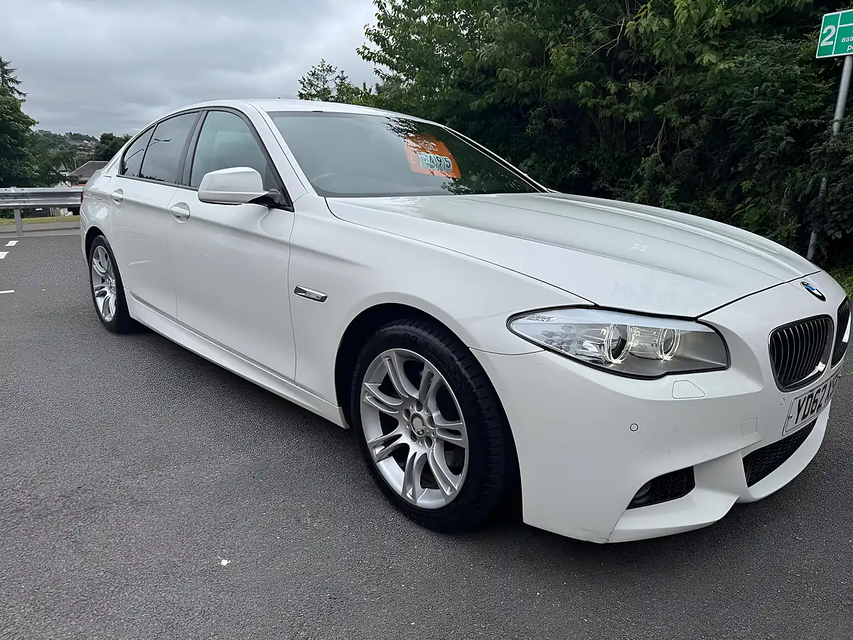 Used 2012 BMW 5 Series M Sport White - Interior and Exterior details 2