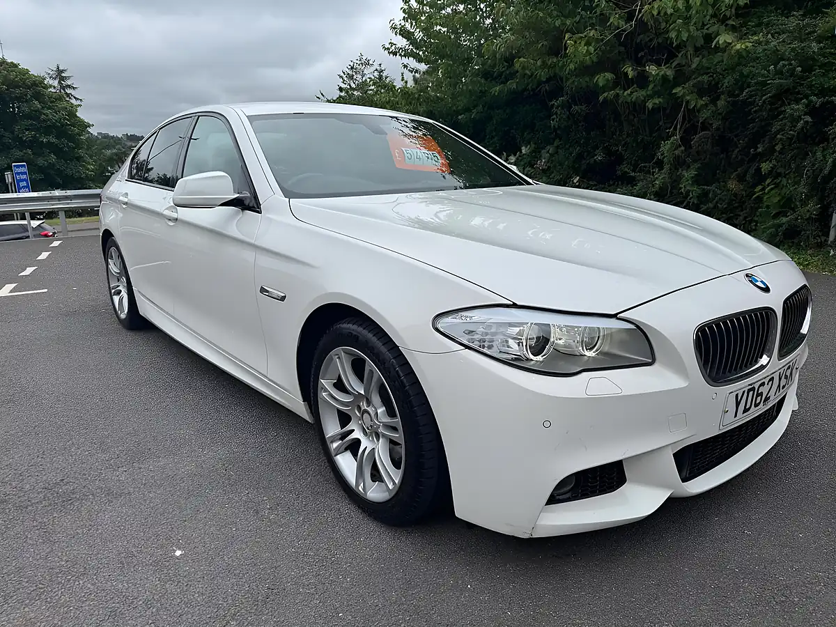 Used 2012 BMW 5 Series M Sport White - Interior and Exterior details 3