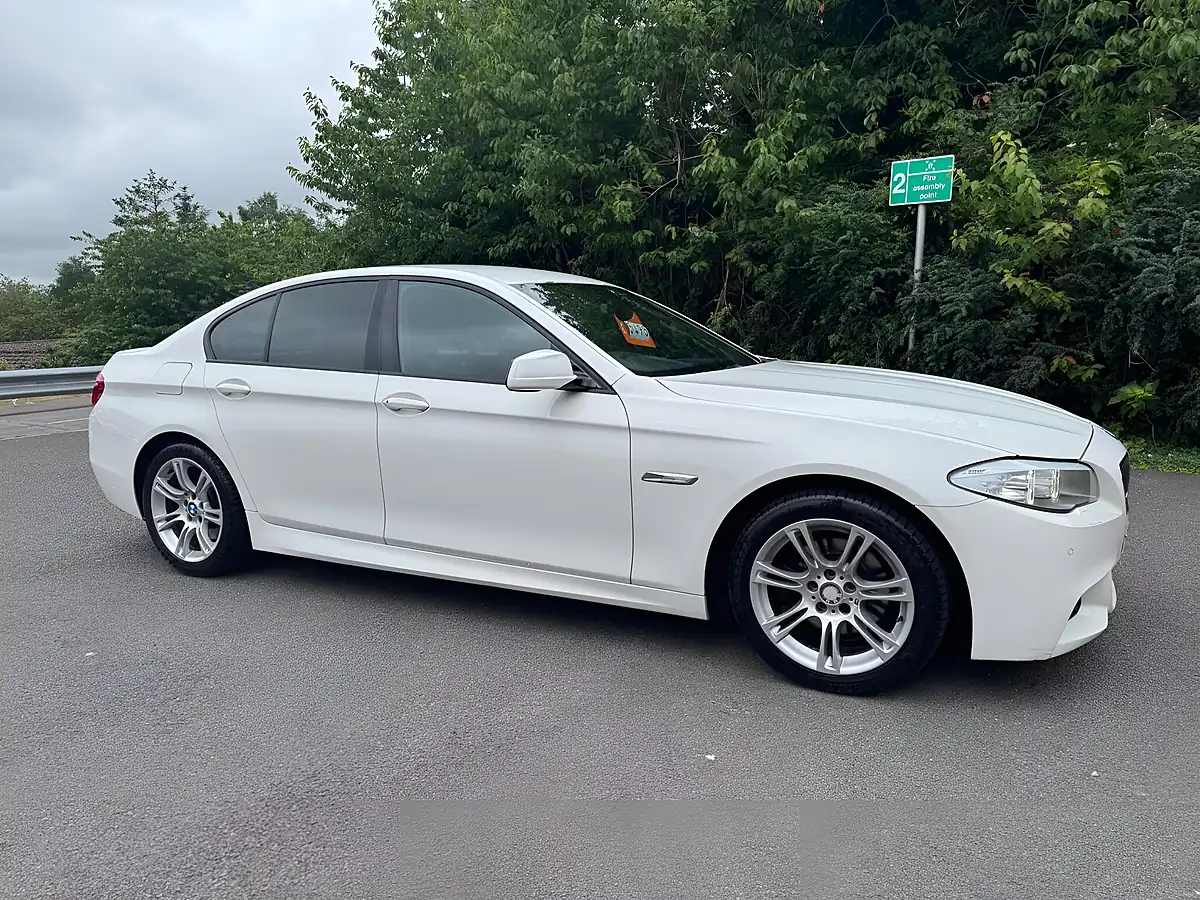 Used 2012 BMW 5 Series M Sport White - Interior and Exterior details 7