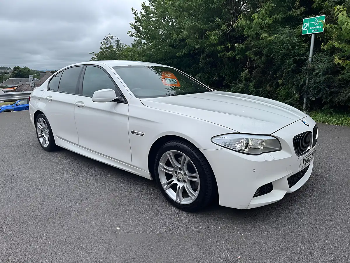 Used 2012 BMW 5 Series M Sport White - Interior and Exterior details 8