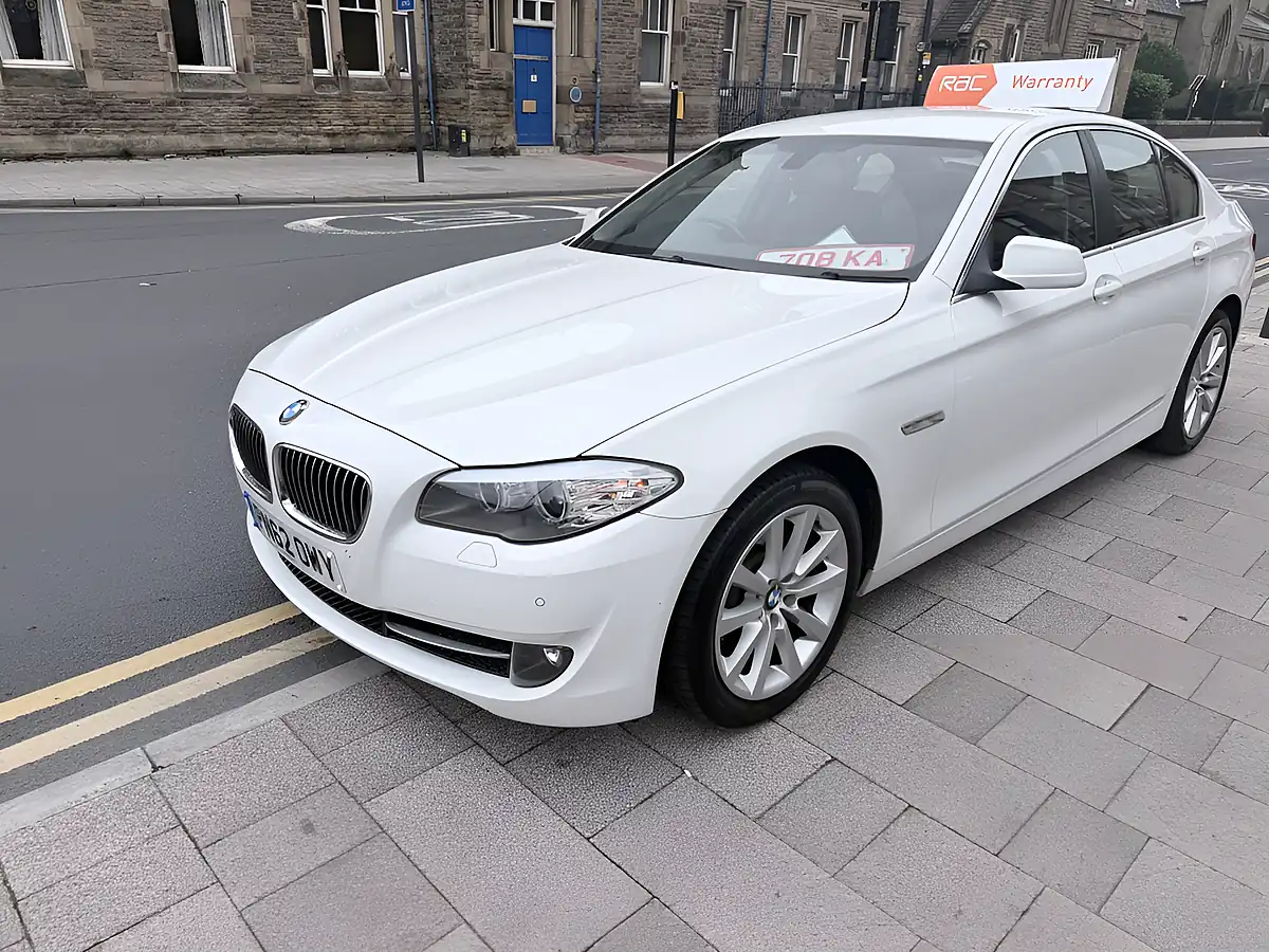 Used 2012 BMW 5 Series Se White - Interior and Exterior details 2