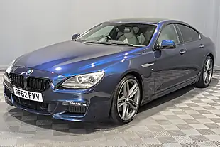 Used 2012 BMW 6 Series Gran Coupe M Sport Deep Sea Blue - Interior and Exterior details 3
