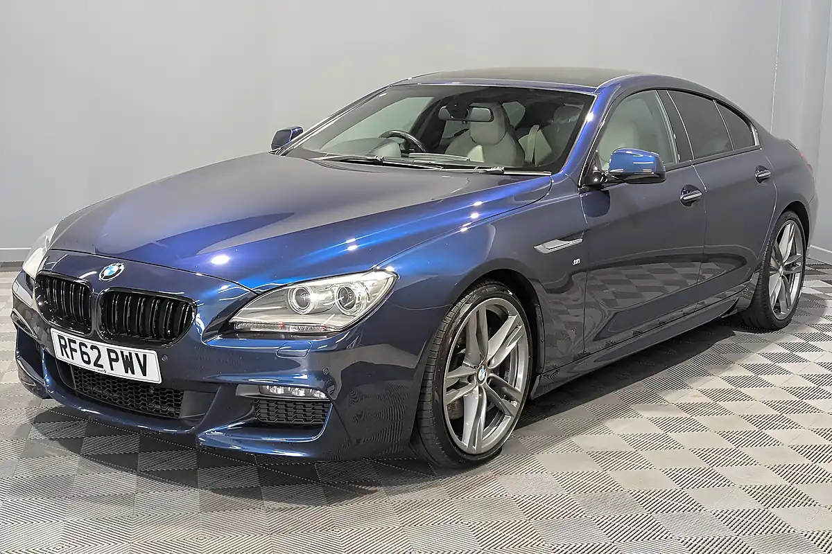 Used 2012 BMW 6 Series Gran Coupe M Sport Deep Sea Blue - Interior and Exterior details 3