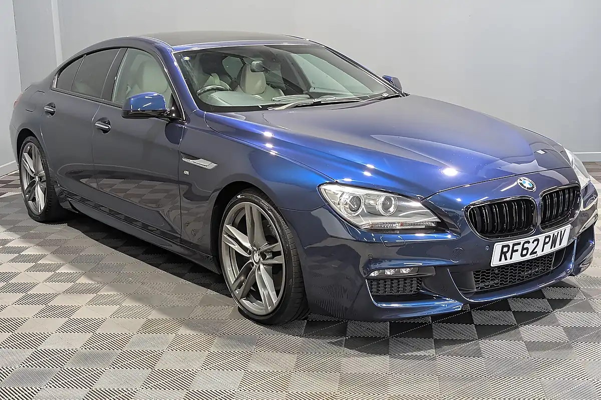 Used 2012 BMW 6 Series Gran Coupe M Sport Deep Sea Blue - Interior and Exterior details 5