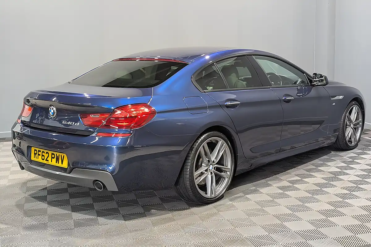 Used 2012 BMW 6 Series Gran Coupe M Sport Deep Sea Blue - Interior and Exterior details 6