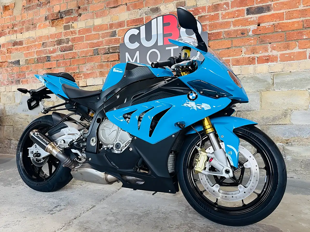 Used 2012 BMW S 1000 Rr Sport Blue - Interior and Exterior details 3