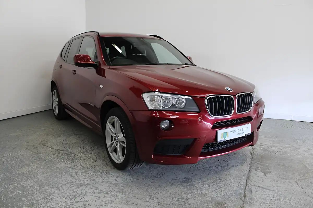 Used 2012 BMW X3 M Sport Red - Front View