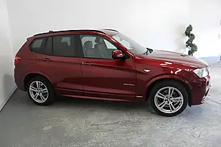 Used 2012 BMW X3 M Sport Red - Interior and Exterior details 3