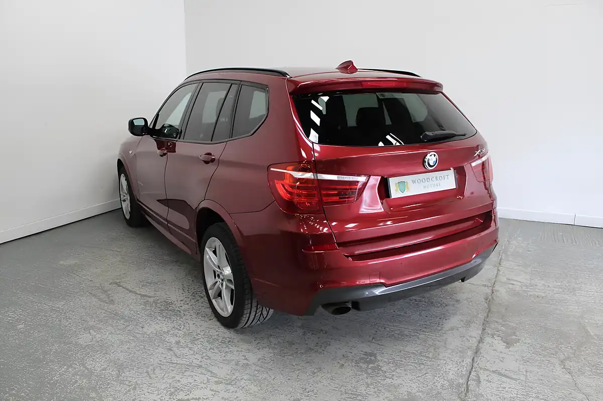 Used 2012 BMW X3 M Sport Red - Interior and Exterior details 5