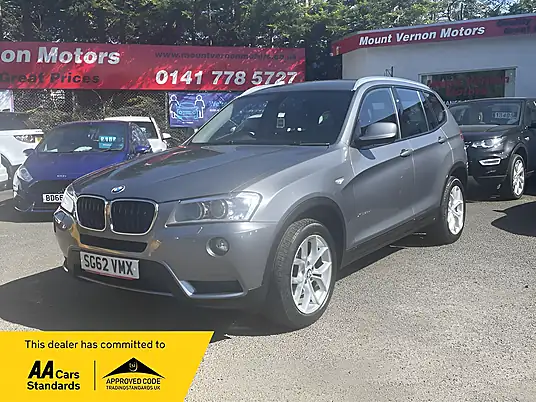 2012 BMW X3 20d SE xDrive