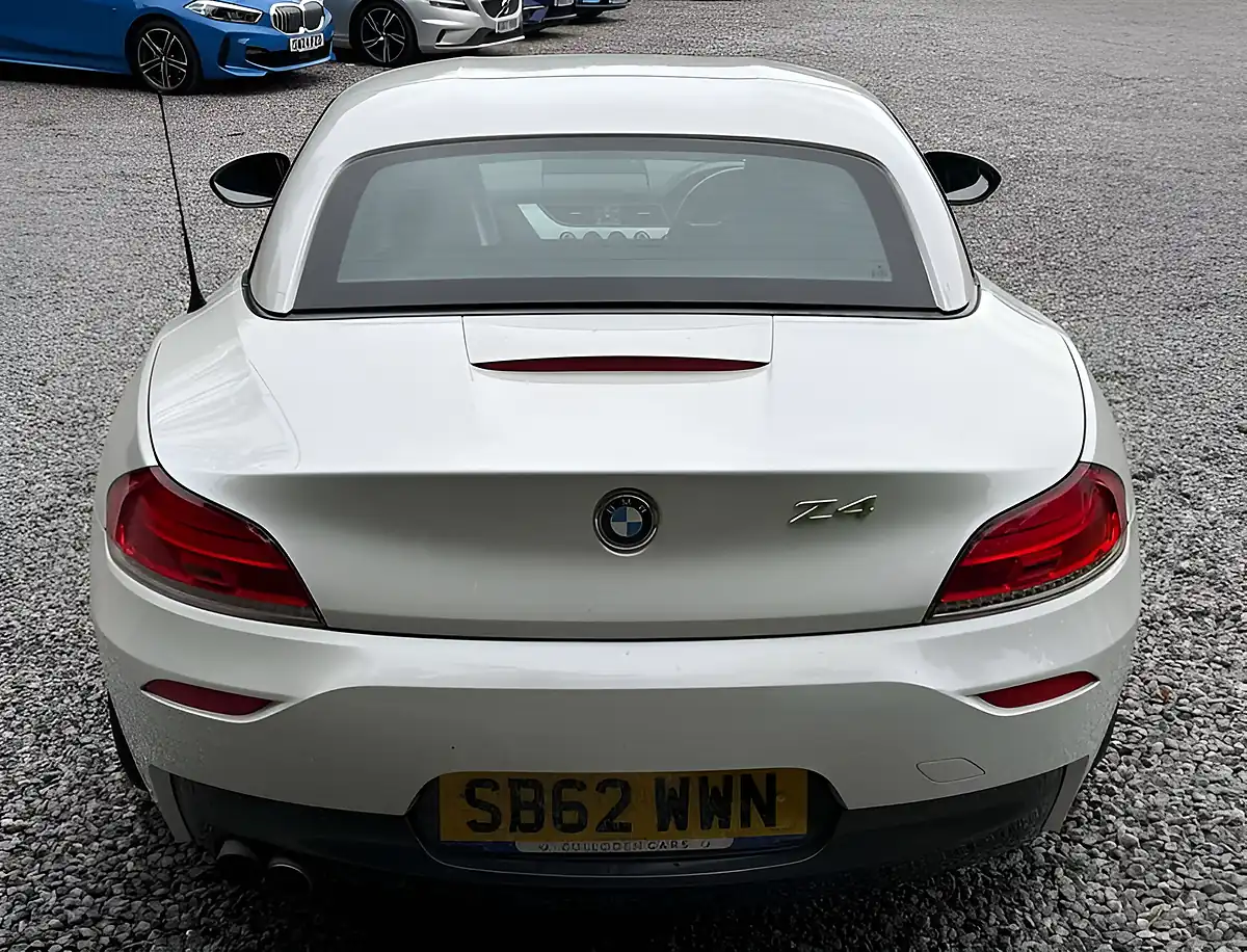 Used 2012 BMW Z4 M Sport Mineral White - Interior and Exterior details 4