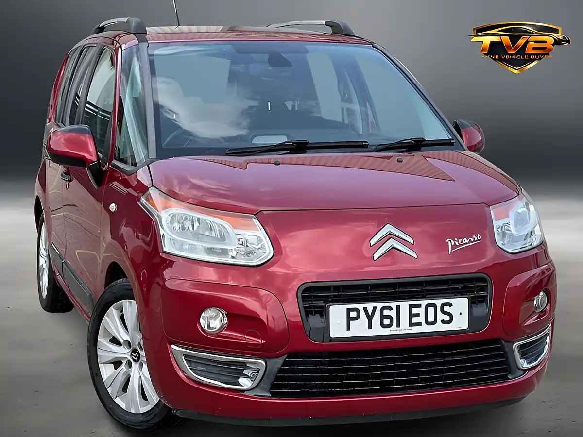 Used 2012 Citroen C3 Picasso Exclusive Cherry Red - Front View