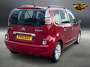 Used 2012 Citroen C3 Picasso Exclusive Cherry Red - Interior and Exterior details 8
