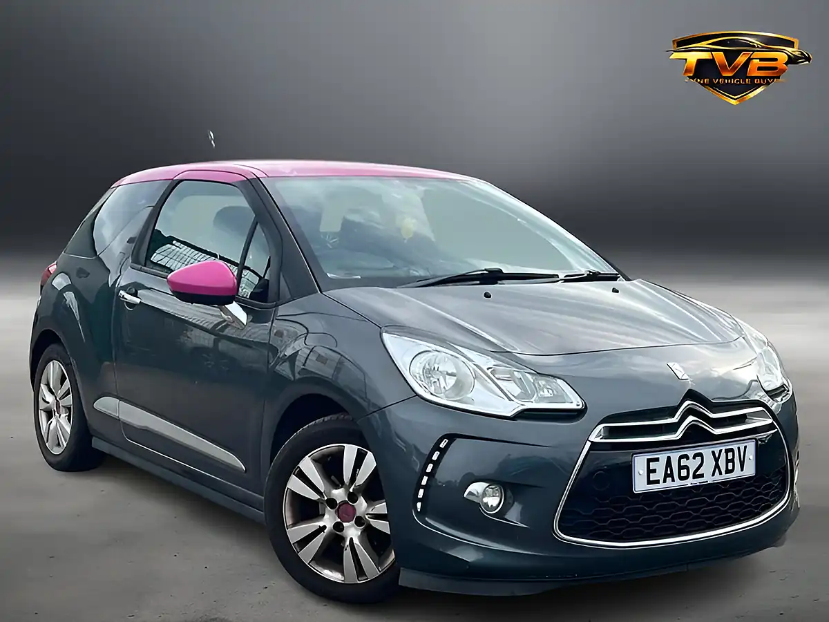 Used 2012 Citroen DS3 D Style Shark Grey - Front View
