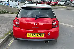 Used 2012 Citroen DS3 Dsport Red - Interior and Exterior details 7