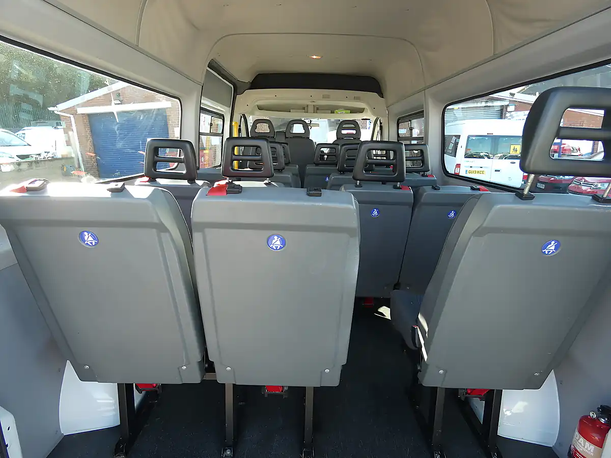 Used 2012 Citroen Relay L3H2 Lwb 17-seat White - Interior and Exterior details 3