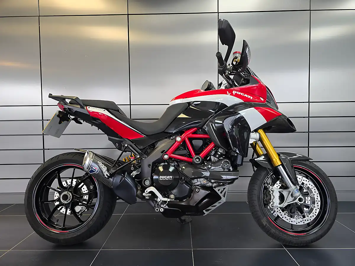 Used 2012 Ducati Multistrada 1200 S Pikes Peak Pikes Peak Livery - Front View