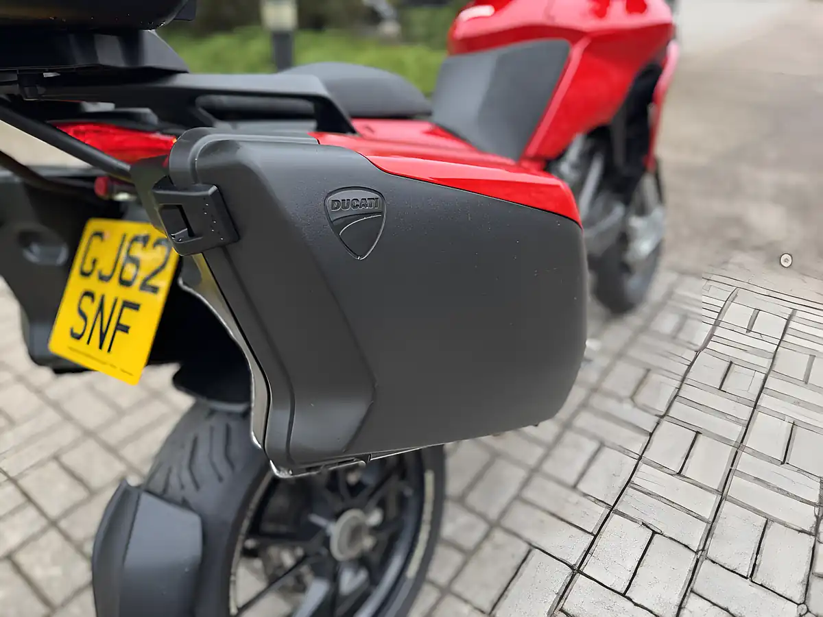 Used 2012 Ducati Multistrada 1200 S Tourin Red - Interior and Exterior details 12