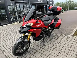 Used 2012 Ducati Multistrada 1200 S Tourin Red - Interior and Exterior details 5